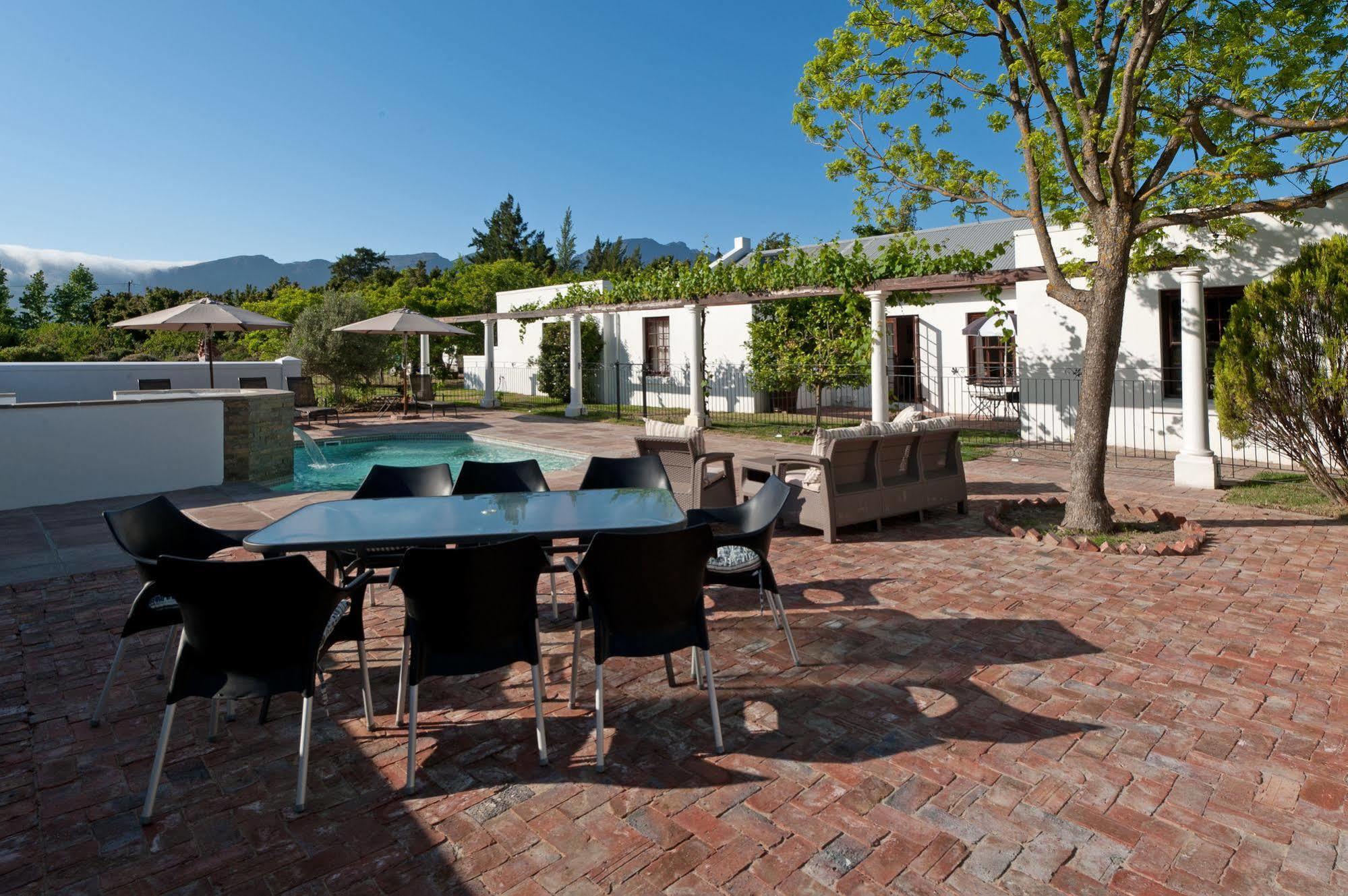 La Galiniere Guest Cottages Franschhoek Exteriér fotografie